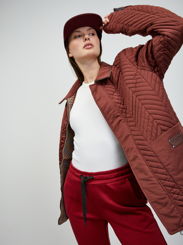 ZOOT.lab ZOOT.lab Rihana bordó női alap melegítőnadrág