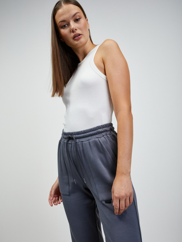 ZOOT.lab Sötétszürke női alap melegítőnadrág ZOOT.lab Novalee