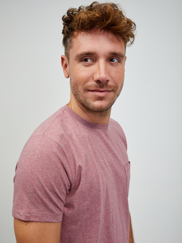 ZOOT.lab Régi rózsaszín férfi szürke alap ing ZOOT.lab Rex