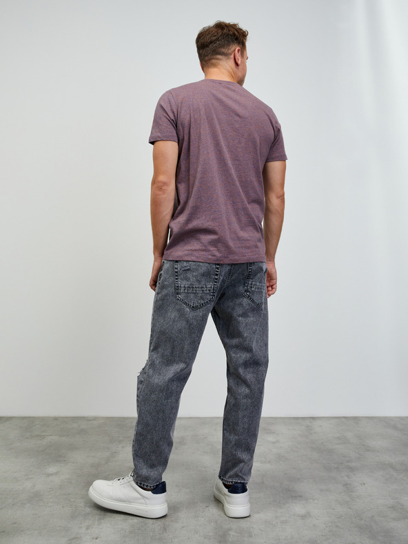 ZOOT.lab Lila férfi csíkos basic ing ZOOT.lab Rex