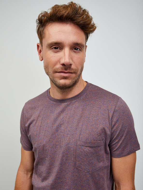 ZOOT.lab Lila férfi csíkos basic ing ZOOT.lab Rex