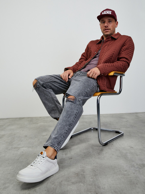 ZOOT.lab Lila férfi csíkos basic ing ZOOT.lab Rex