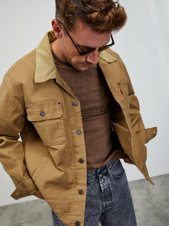 ZOOT.lab Barna férfi barna alap ing ZOOT.lab Rex