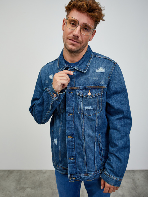 ZOOT.lab Kék férfi ZOOT.lab Rowan mintás férfi póló ZOOT.lab Rowan