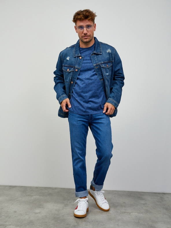 ZOOT.lab Kék férfi ZOOT.lab Rowan mintás férfi póló ZOOT.lab Rowan