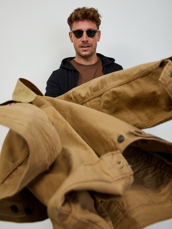 ZOOT.lab Fekete férfi alap férfi kapucnis, cipzáras pulóver ZOOT.lab Ralph