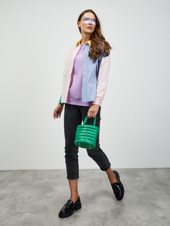 ZOOT.lab Világos lila női alap kapucnis pulóver ZOOT.lab Brooklin