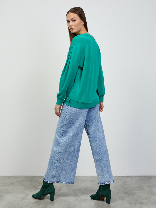 ZOOT.lab Zöld női alap kapucnis pulóver ZOOT.lab Brooklin