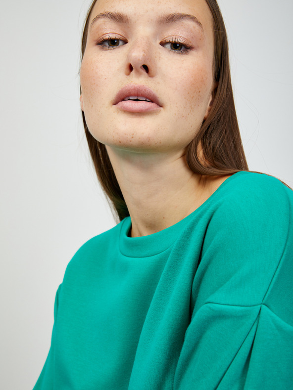 ZOOT.lab Zöld női alap kapucnis pulóver ZOOT.lab Brooklin