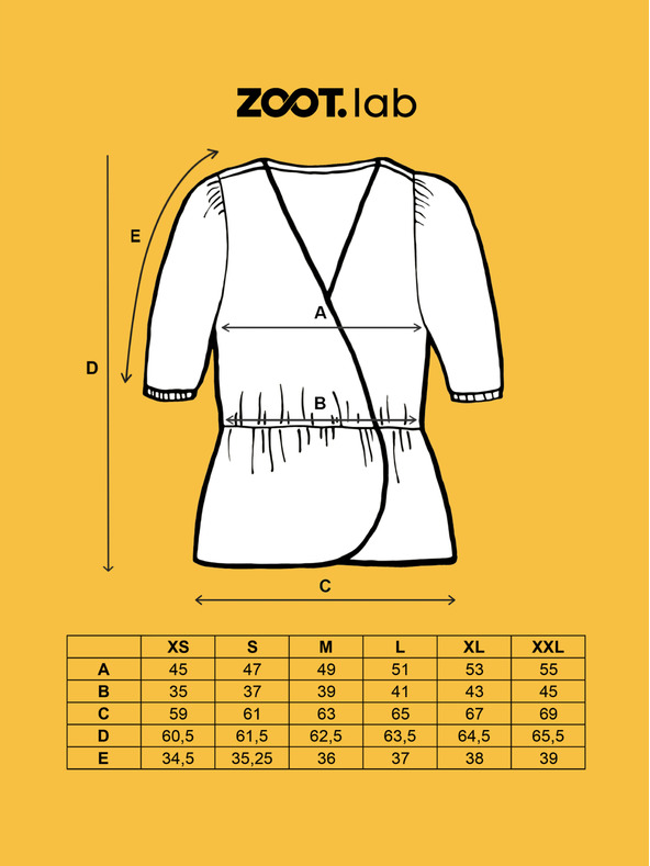 ZOOT.lab Fekete női csíkos blúz ZOOT.lab Oline