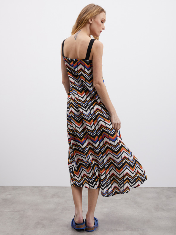 ZOOT.lab Fehér és fekete női mintás középrész ZOOT.lab Nichel Nichel