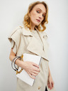 ZOOT.lab Bézs női pulóver mellény vászonnal ZOOT.lab Danae