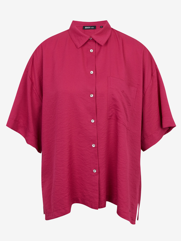 ZOOT.lab Sötét rózsaszín női oversize ing ZOOT.lab Rhiannon