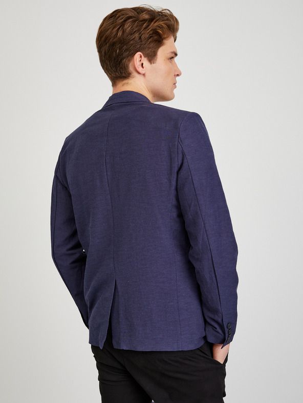 ZOOT.lab Sötétkék férfi vászonkabát ZOOT.lab Joseph