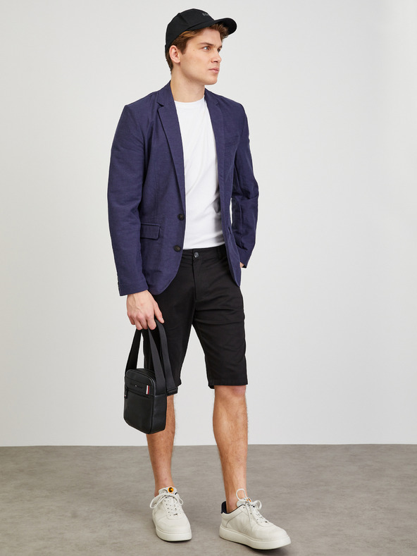 ZOOT.lab Sötétkék férfi vászonkabát ZOOT.lab Joseph
