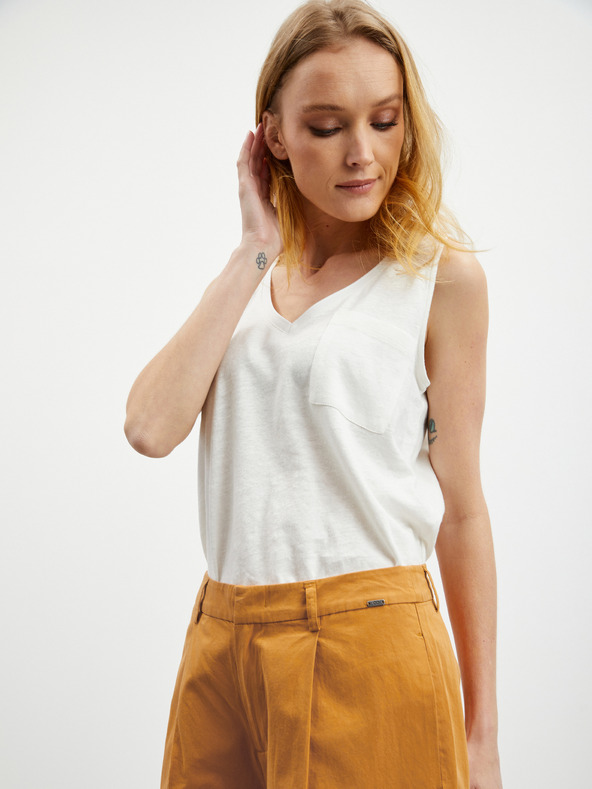 ZOOT.lab Narancssárga női széles szárú nadrág ZOOT.lab Tersita