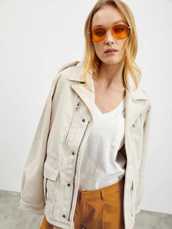 ZOOT.lab Narancssárga női széles szárú nadrág ZOOT.lab Tersita