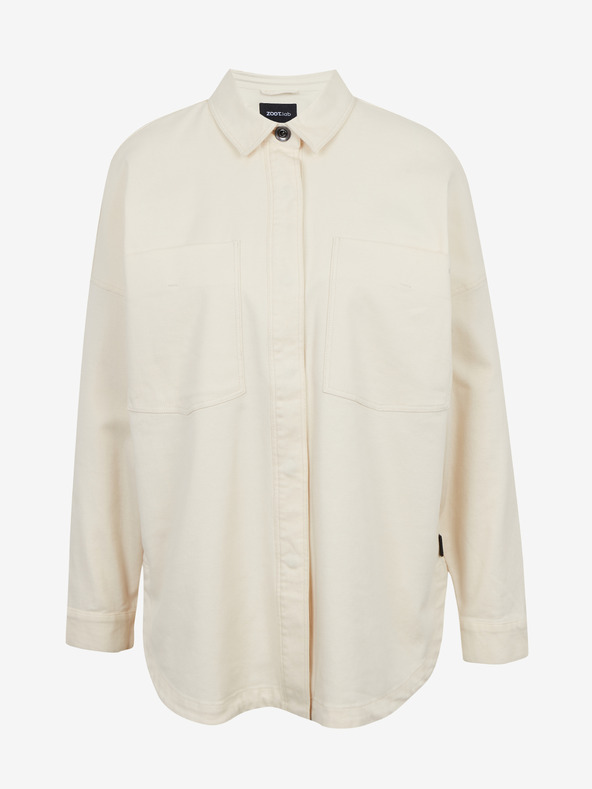 ZOOT.lab Krémszínű női oversize top ZOOT.lab Becca