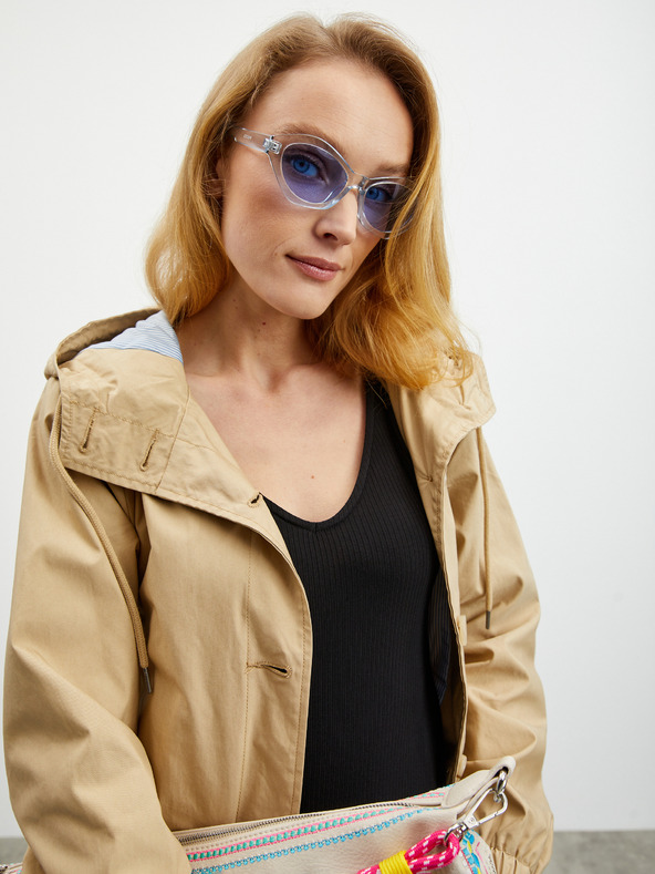 ZOOT.lab Bézs színű női parka ZOOT.lab Aura