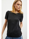 ZOOT.lab Fekete női póló, hátul megkötős ZOOT.lab Romy