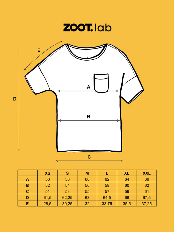 ZOOT.lab Sárgabarack női vászon póló ZOOT.lab Harriet