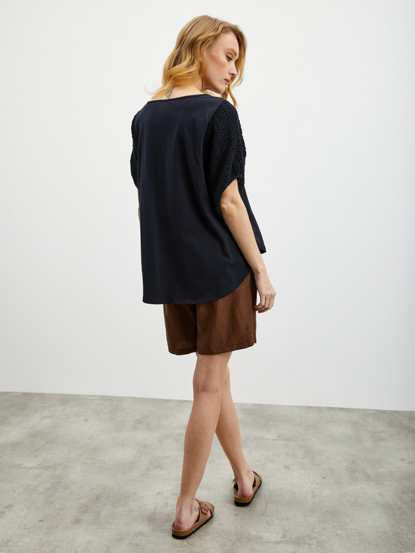 ZOOT.lab Fekete női oversize póló ZOOT.lab Kyala Kyala