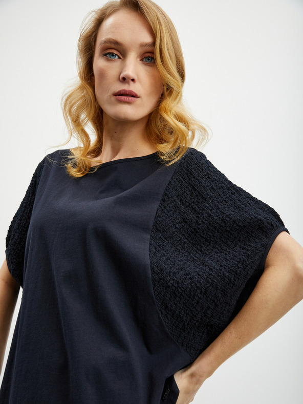 ZOOT.lab Fekete női oversize póló ZOOT.lab Kyala Kyala