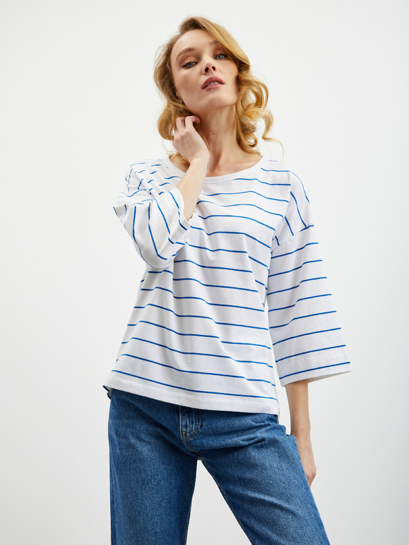 ZOOT.lab Fehér női csíkos póló ZOOT.lab Dolly