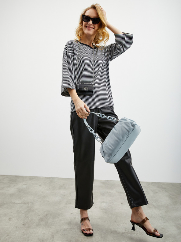 ZOOT.lab Fekete női csíkos póló ZOOT.lab Dolly