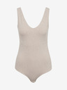 ZOOT.lab Világosbarna női bordázott body ZOOT.lab Olga