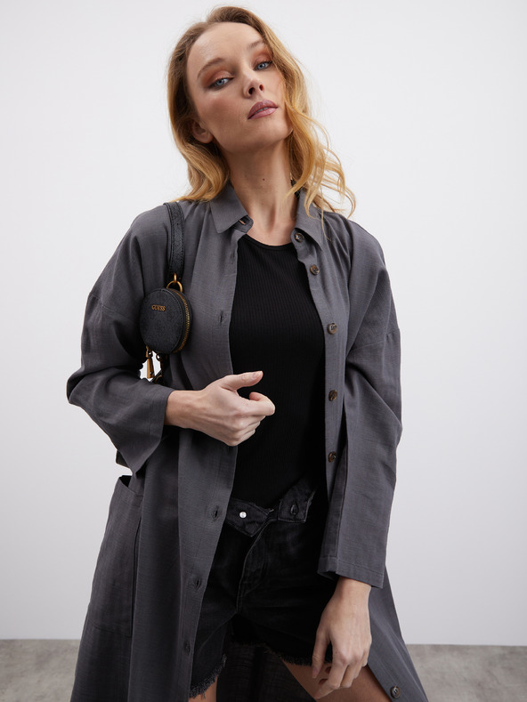 ZOOT.lab Fekete női bordázott felső ZOOT.lab Reza Reza