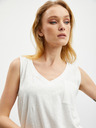 ZOOT.lab Fehér női vászon felső ZOOT.lab Josi Josi