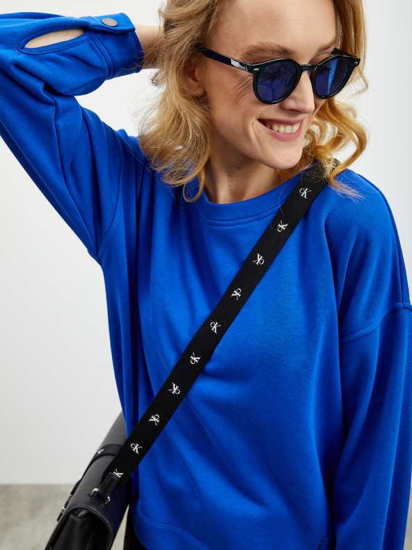 ZOOT.lab Kék női túlméretezett pulóver ZOOT.lab Alisun ZOOT.lab Alisun