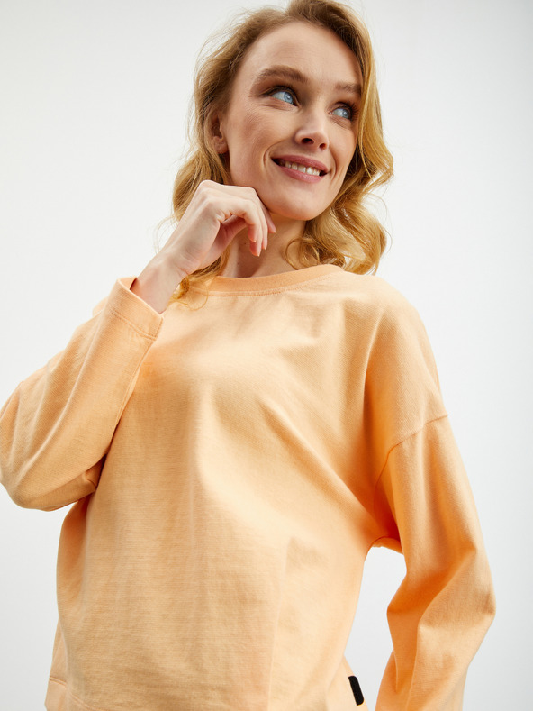 ZOOT.lab Narancssárga női túlméretezett pulóver ZOOT.lab Briar