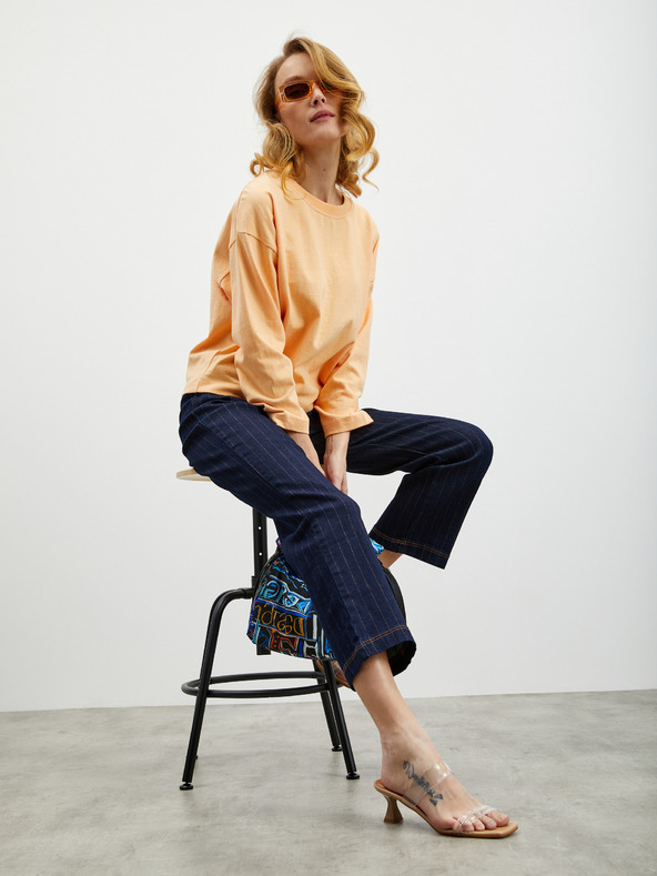 ZOOT.lab Narancssárga női túlméretezett pulóver ZOOT.lab Briar