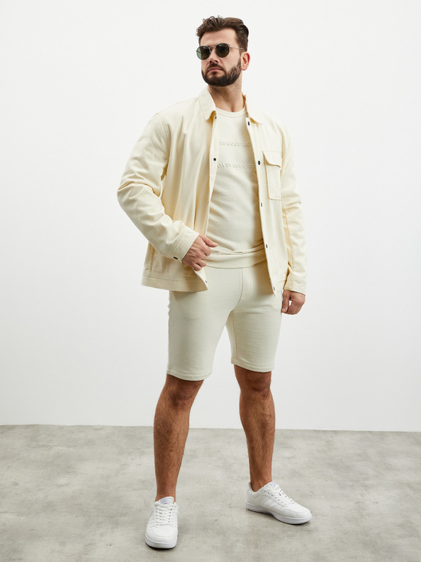 ZOOT.lab Krémszínű férfi ZOOT.lab Harold pulóver ZOOT.lab Harold