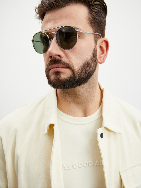 ZOOT.lab Krémszínű férfi ZOOT.lab Harold pulóver ZOOT.lab Harold