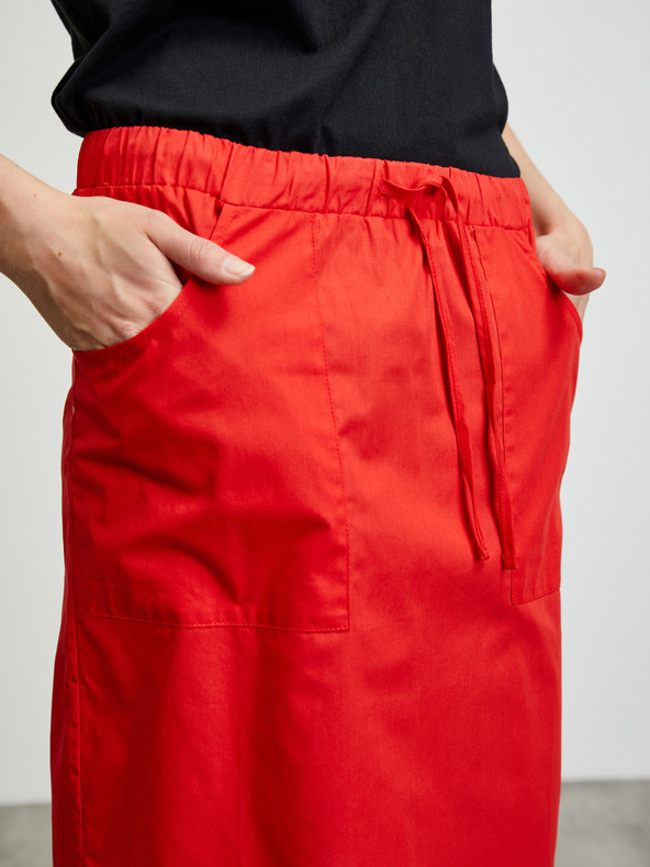 ZOOT.lab Piros szoknya zsebekkel ZOOT.lab Zoe