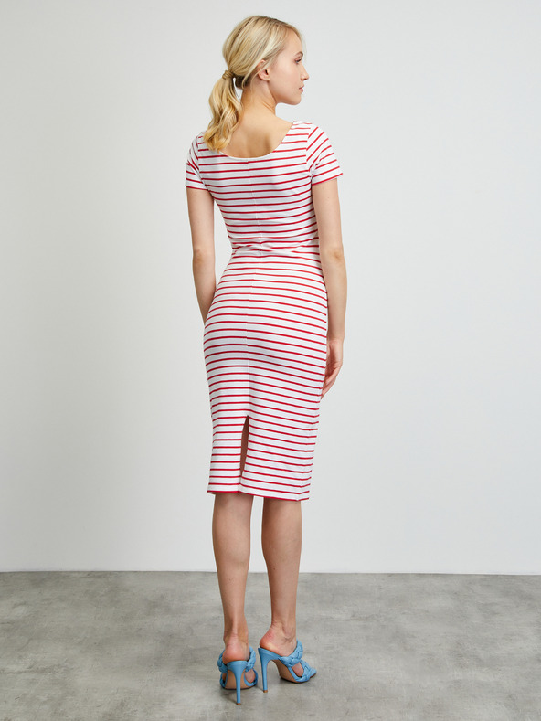 ZOOT.lab Piros-fehér csíkos alapruha ZOOT.lab Junne