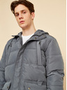 ZOOT.lab Szürke férfi steppelt télikabát ZOOT.lab