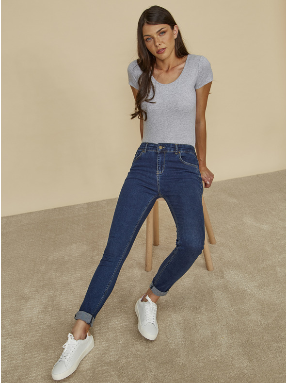 ZOOT.lab Kék női slim fit farmer ZOOT.lab