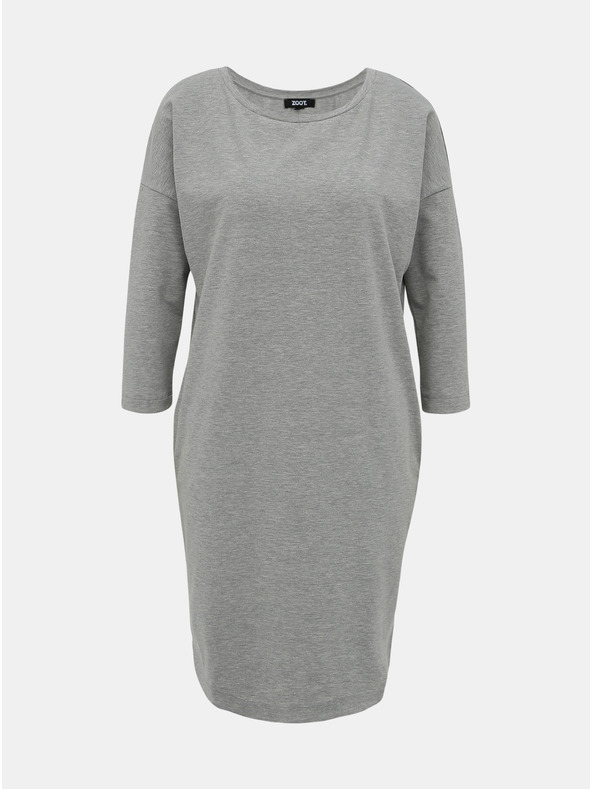 ZOOT.lab ZOOT.lab Serena szürke basic ruha