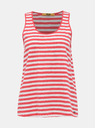 ZOOT.lab Fehér és piros női csíkos tank top ZOOT.lab Josefina Josefina