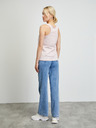 ZOOT.lab Fehér és rózsaszín női csíkos tank top ZOOT.lab Josefina