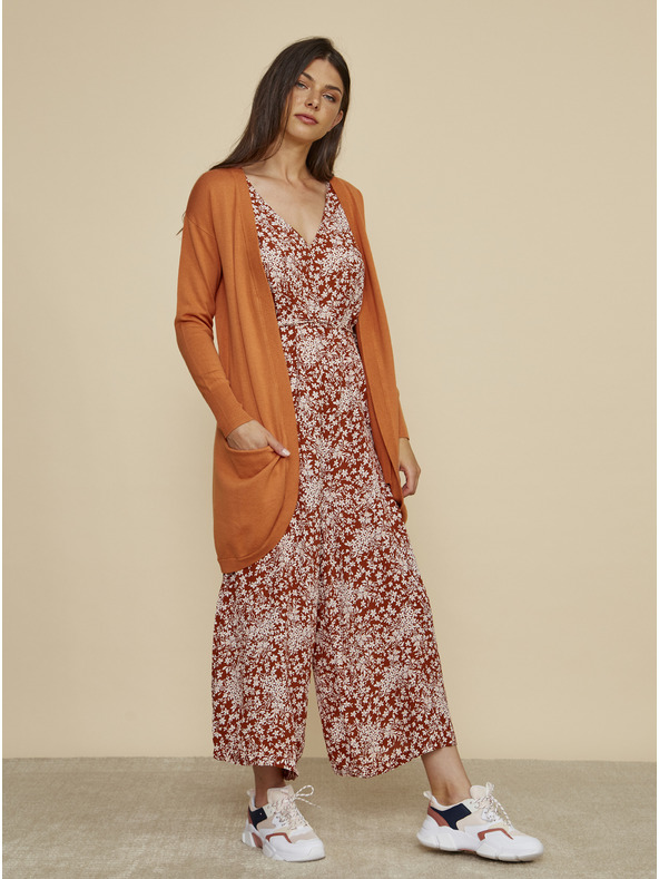 ZOOT.lab Narancssárga női alap kardigán ZOOT.lab Gita