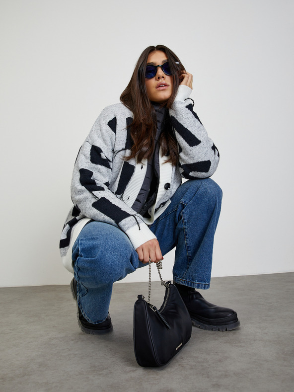 ZOOT.lab Fekete női téli steppelt kabát ZOOT.lab Daisy