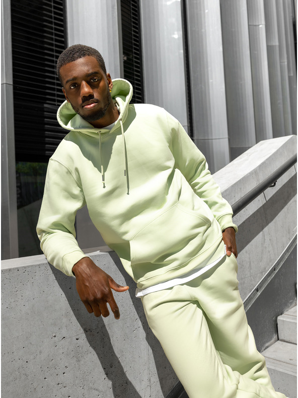 ICOONIC Világoszöld unisex alap melegítőnadrág ICOONIC