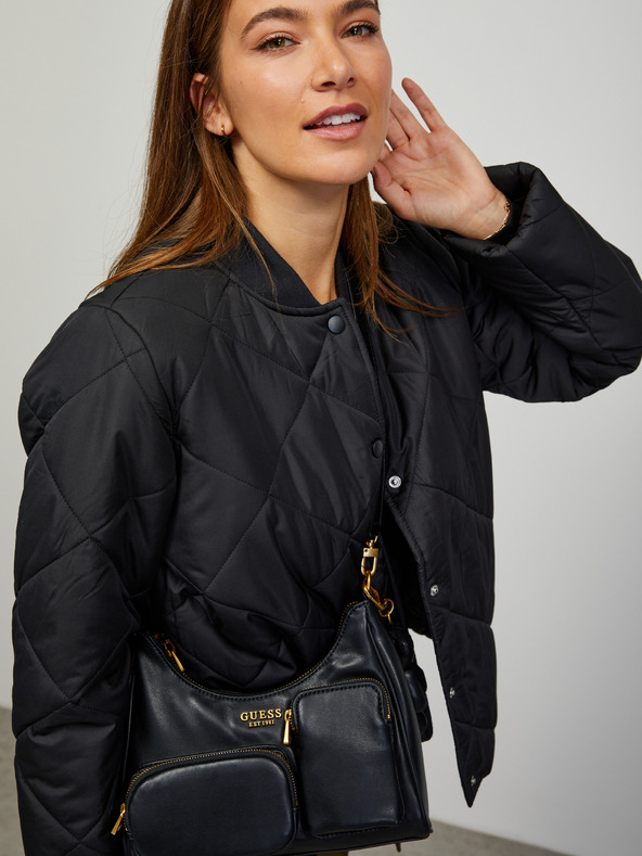 ZOOT.lab Khaki színű női műbőr szoknya nyakkendővel ZOOT.lab Ryoko