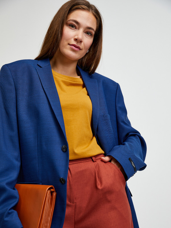 ZOOT.lab Mustár alap rövid ujjú póló METROOPOLIS a ZOOT.lab Leora által ZOOT.lab Leora