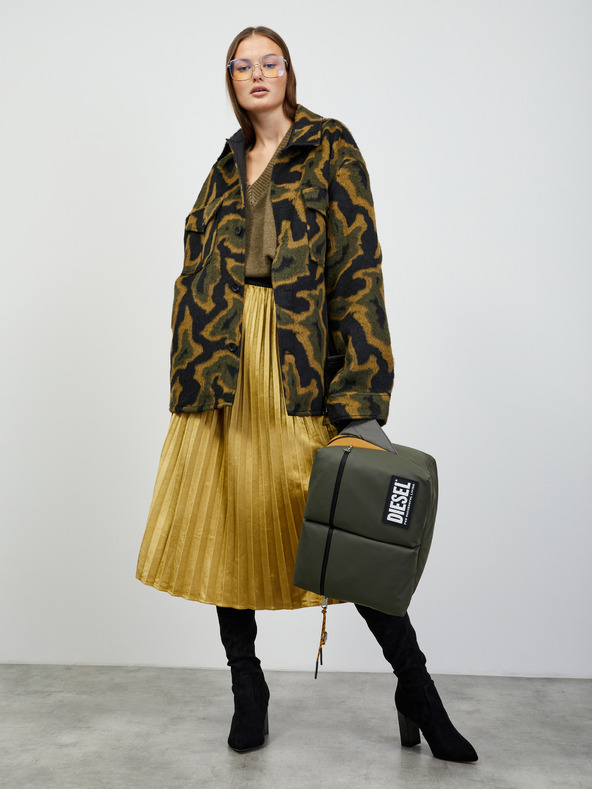 ZOOT.lab Rakott midi szoknya arany és bársony kivitelben ZOOT.lab Nova